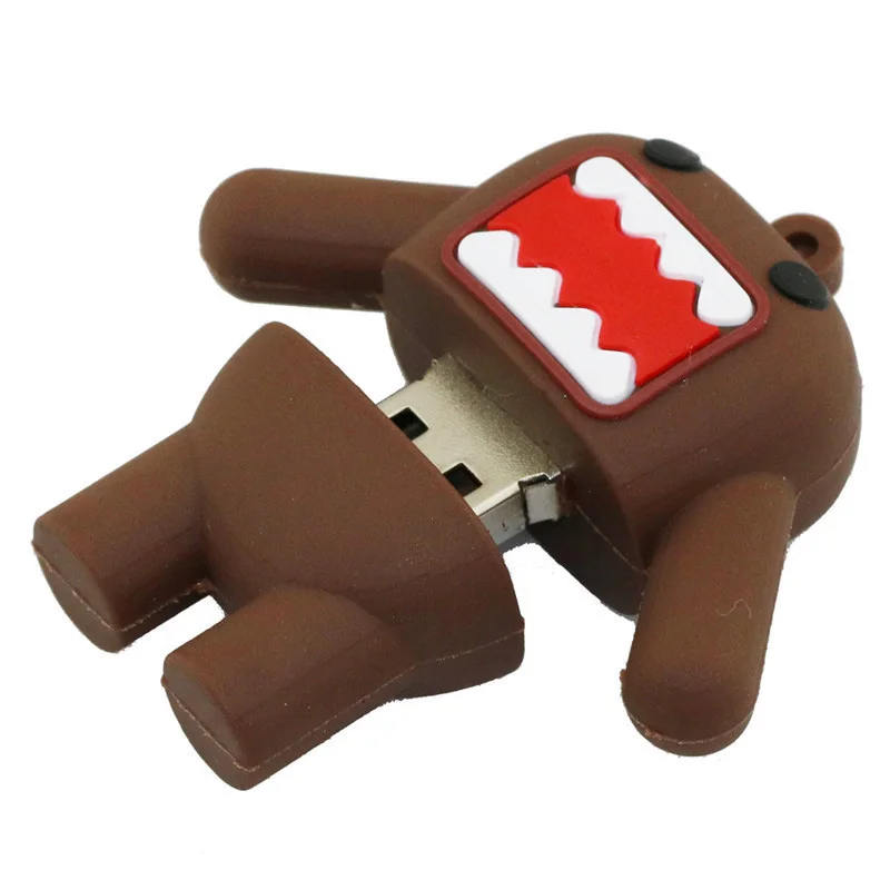 Pen Drive Japanese Cartoon Big Doll Domo Kun Girl Lovely Creative Usb Pendrive 4GB 16GB 32GB 64GB Flash Disk U | Компьютеры и офис