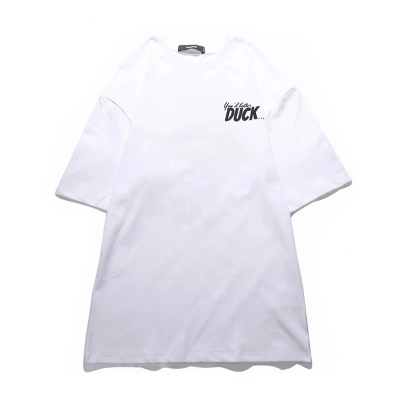 VIISHOW 2018 мужские футболки с рисунком утки модная футболка аниме топы коротким