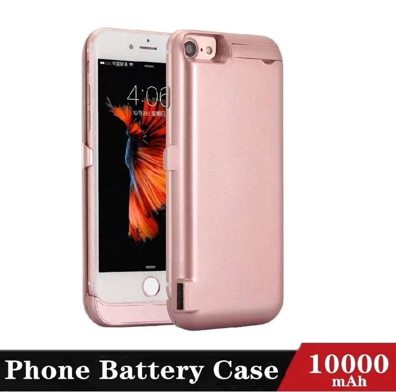

10000mAh Battery Charger Case For iPhone 7 6 6s 8 Plus Phone Battery Charging Case Cover For iPhone 5 SE 5S 5SE Power Bank Case