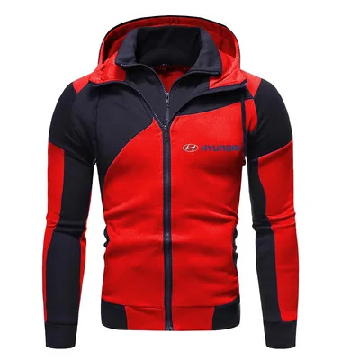 Толстовка мужская демисезонная на двойной молнии с длинным рукавом |