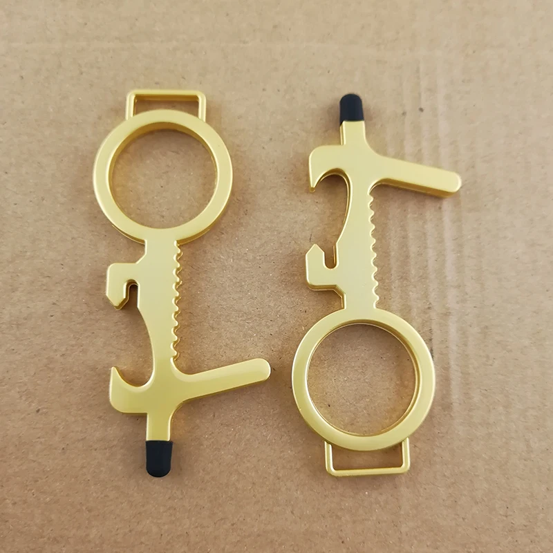 Изолированная бесконтактная открывалка для бутылок EDC с отверстием ключей ручка