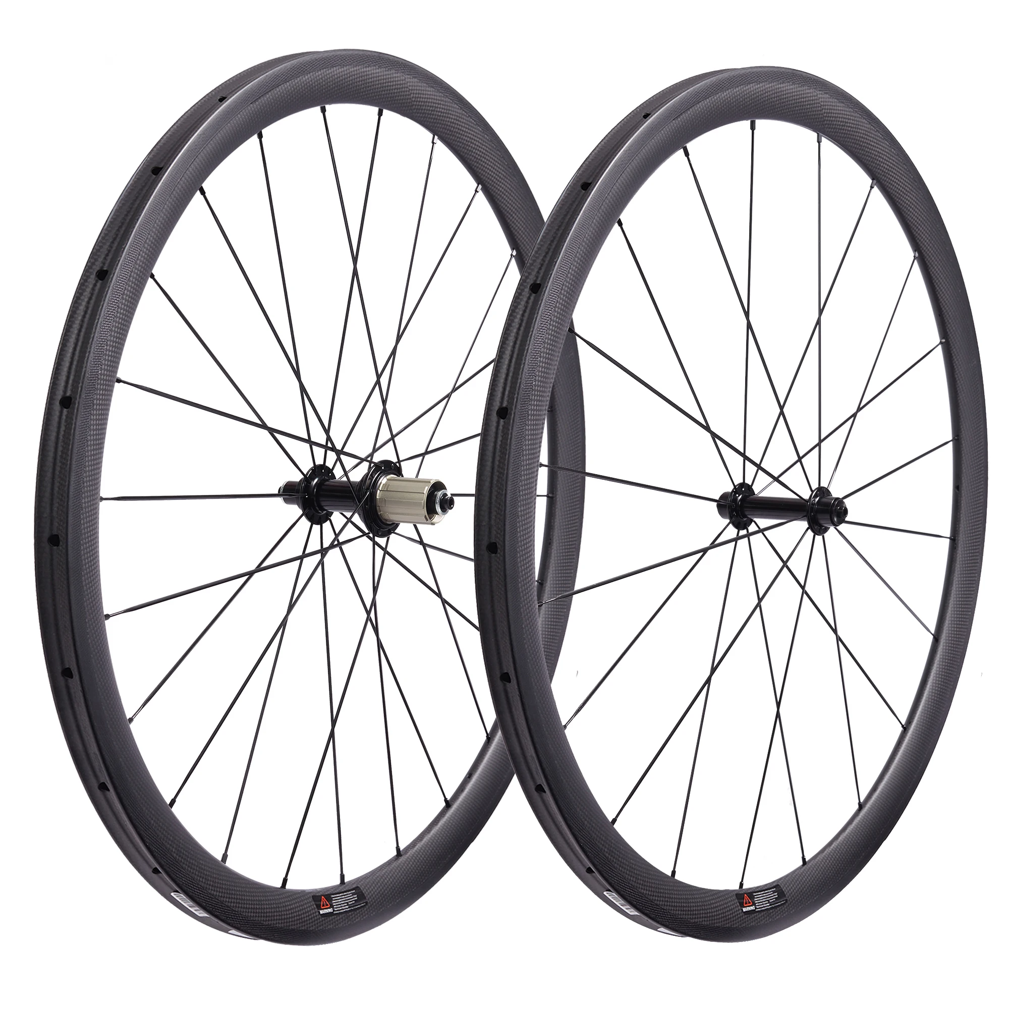 700C Углеродные колеса для дорожного велосипеда с Powerway R13 hub 24/38/50/60/88 мм глубина 23