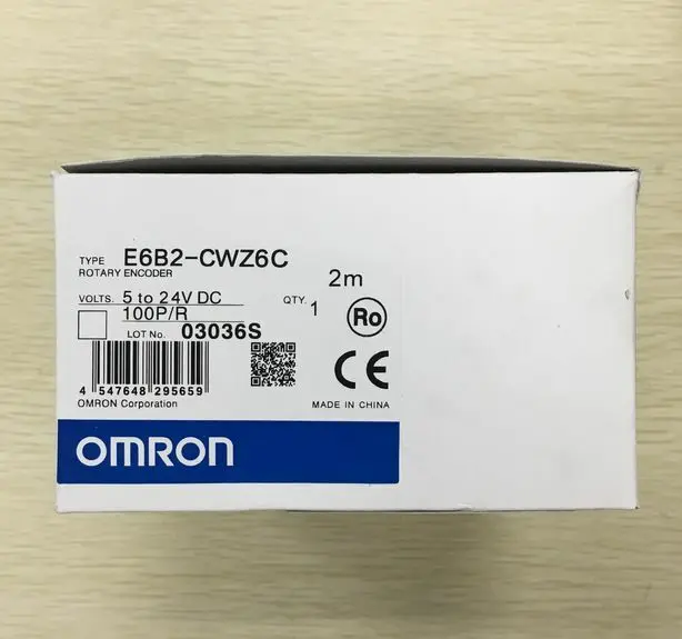 Новый Omron роторный кодер E6B2-CWZ6C E6B2 CWZ6C 100 P/R Бесплатная доставка | Безопасность и