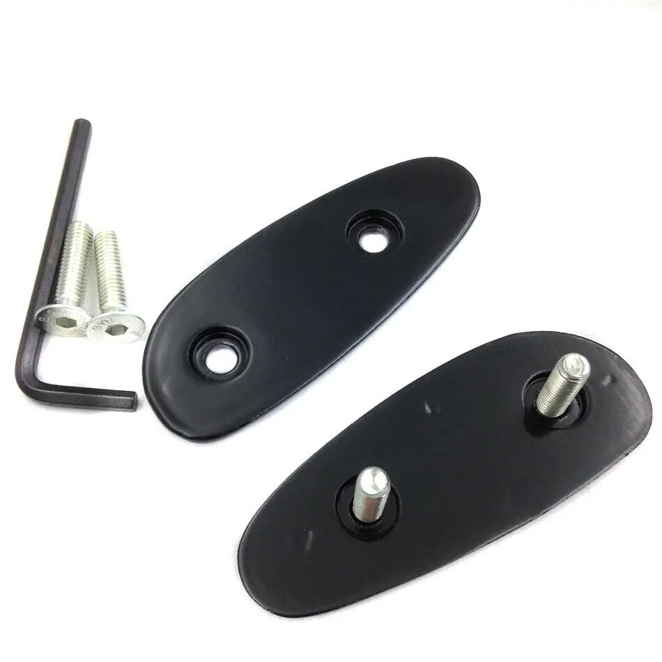 Aftermarket Бесплатная доставка Мотоцикл Запчасти зеркало блокировать база таблички