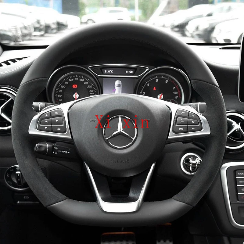 

Для Mercedes Benz glk300 gle ml350 r320 cls gls sl-Класс s-Класс r-класс g500 кожа под заказ ручная работа