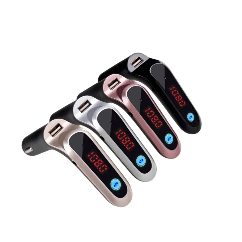 

CRA S7 Car Bluetooth MP3 Bluetooth Player Car Bluetooth MP3 Hands Free S7 Car FM Transmitter USB Car Charging Car Accessorry
