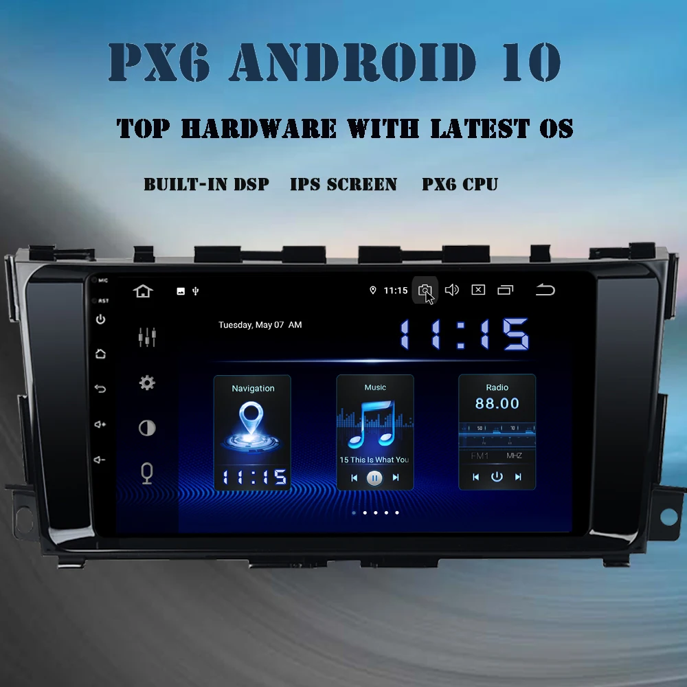 

Dasaita 9" Android 10.0 Car Multimedia for Nissan Altima 2013 2014 2015 2016 2017 Radio GPS Navigator 4GB+64GB DSP TDA7850