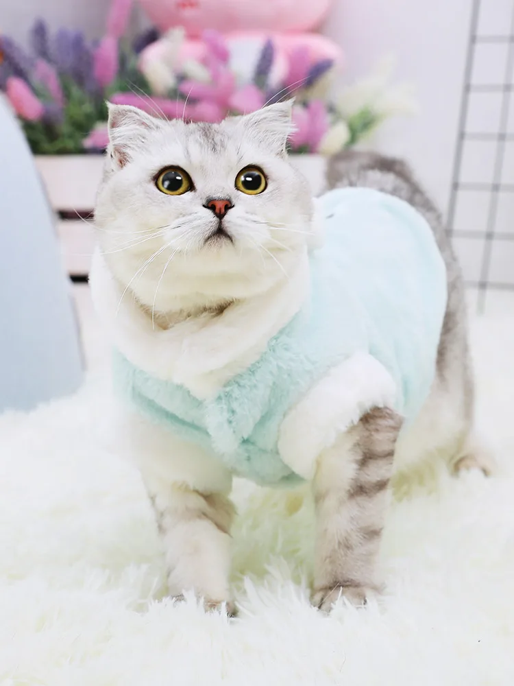 Одежда для кошек свитер зимний теплый костюм одежда Gatos пальто Katten Kedi Gato Ropa Para BB50WY|