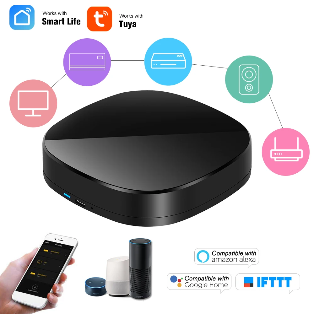 Wi Fi IR пульт дистанционного управления ИК концентратор 2 4 ГГц с поддержкой