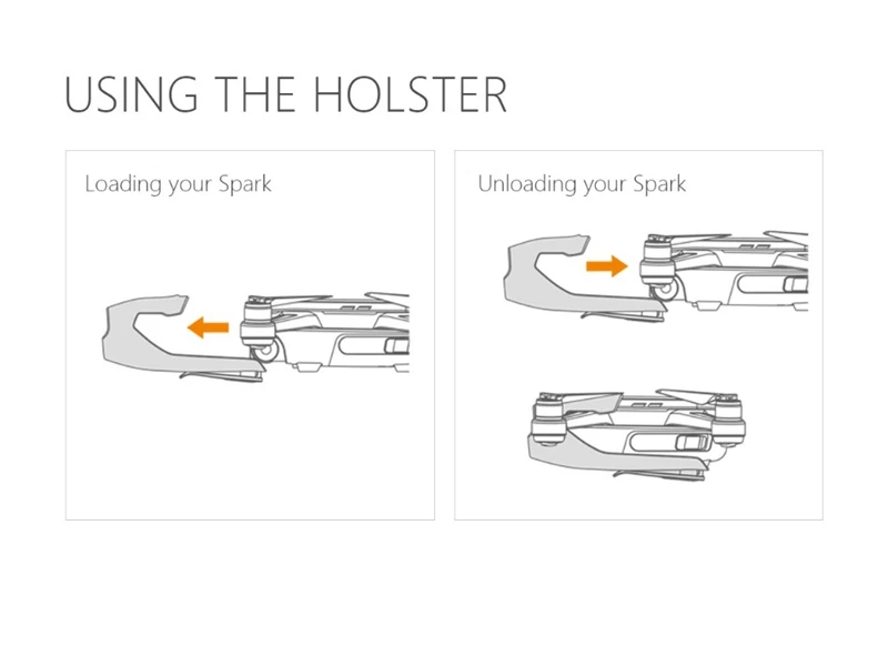 Портативный чехол для хранения PGYTECH для DJI Spark, аксессуары, Портативная сумка для дрона DJJ Spark, чехол для путешествий