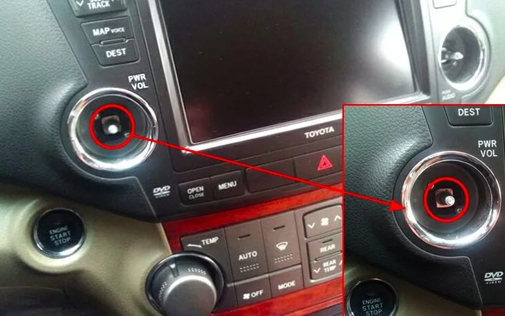 Для Toyota highlander BYD ручка навигации ALPS поворотный кодер без позиционирования 15