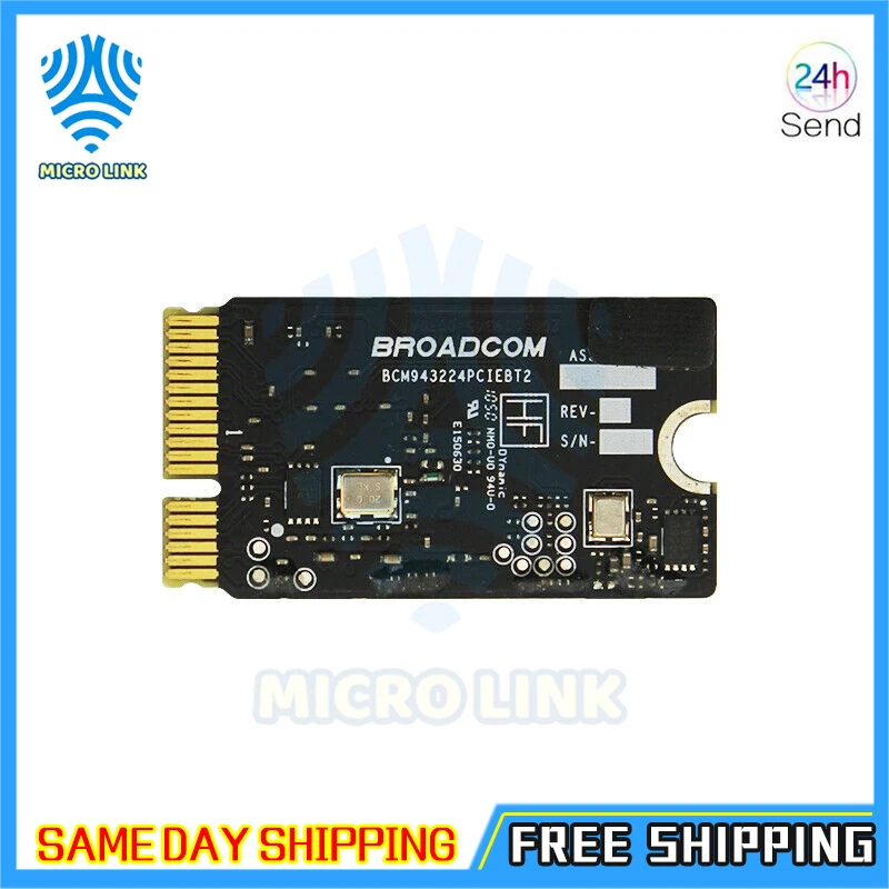 Б/у карта BCM943224PCIEBT2 для Apple MacBook Air 11 A1370 A1465 13 дюймов A1369 A1466 2010 2011 2012 год | Компьютеры и