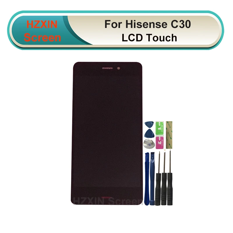 Новый оригинальный ЖК-дисплей Hisense C30 со стандартной заменой инструментов -