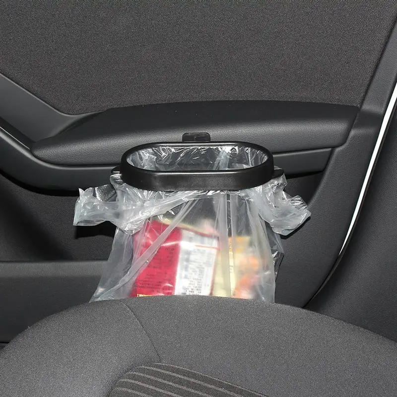 Черный Складной автомобильный мусорный бак AOZBZ рама ковш держатель рамка