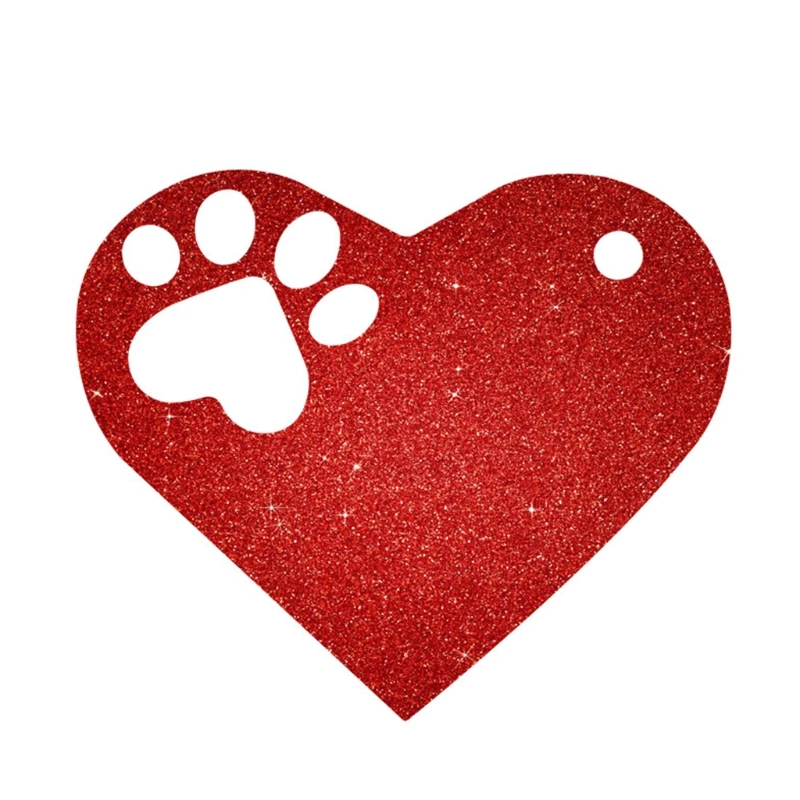 

2 Pcs/Set Epoxy Resin Mold Love Bear Paw Keychain Jewelry Casting Silicone Mould X7YA