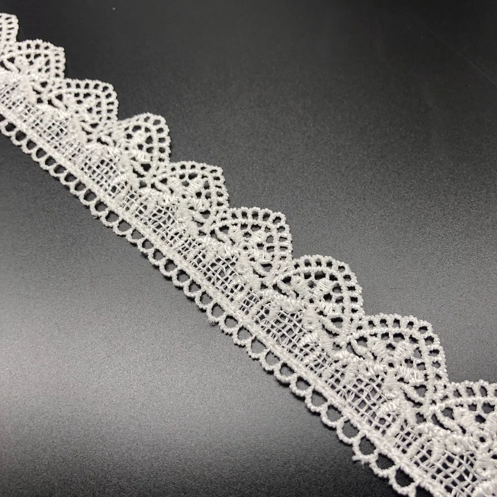 3.8CM Width Polyester Lace Fabric Trim Ribbons DIY Sewing Handmade Craft Materials | Дом и сад