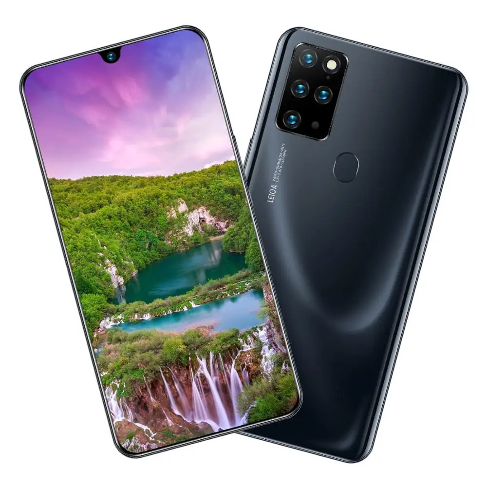 

S20+ 8+28GB 256GB Face ID Fingerprint ID Smart Phone 16+32MP 7.5 Inch Water Drop Screen 5G Network Deca Core Cellphones MTK6799