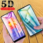 5D изогнутое закаленное стекло для HuaWei P50 P20 P30 P40 Pro Plus Lite XL E 5G Полное покрытие Защитная пленка для экрана