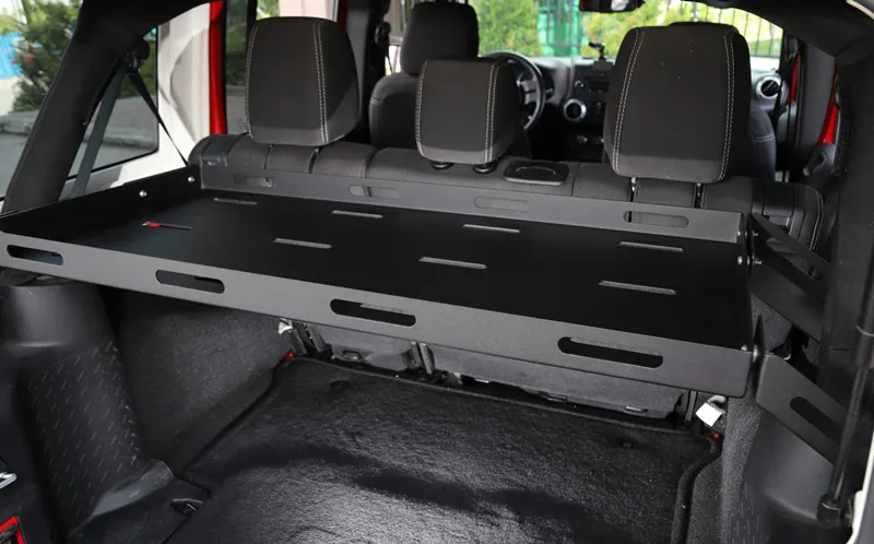 Задние стойки для Jeep Wrangler JK 2007+ Автомобильный багажник багажника, стеллаж для хранения багажа, аксессуары для Jeep Wrangler JL