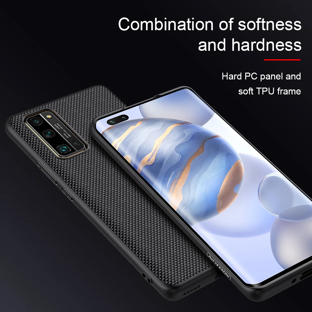 Чехол NILLKIN для huawei honor 30 pro текстурированный Матовый Жесткий чехол-накладка на