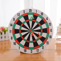 29 5cm dart board game set household wall hanging dual sides available thickened indoor outdoor throwing game steel tipped darts