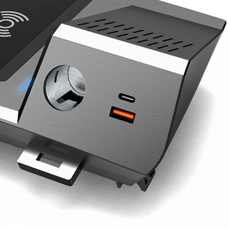 

15W fast charging car QI wireless charger phone charger charging case charging holder for Mazda CX4 CX-4 2020 2021 for iPhone 11