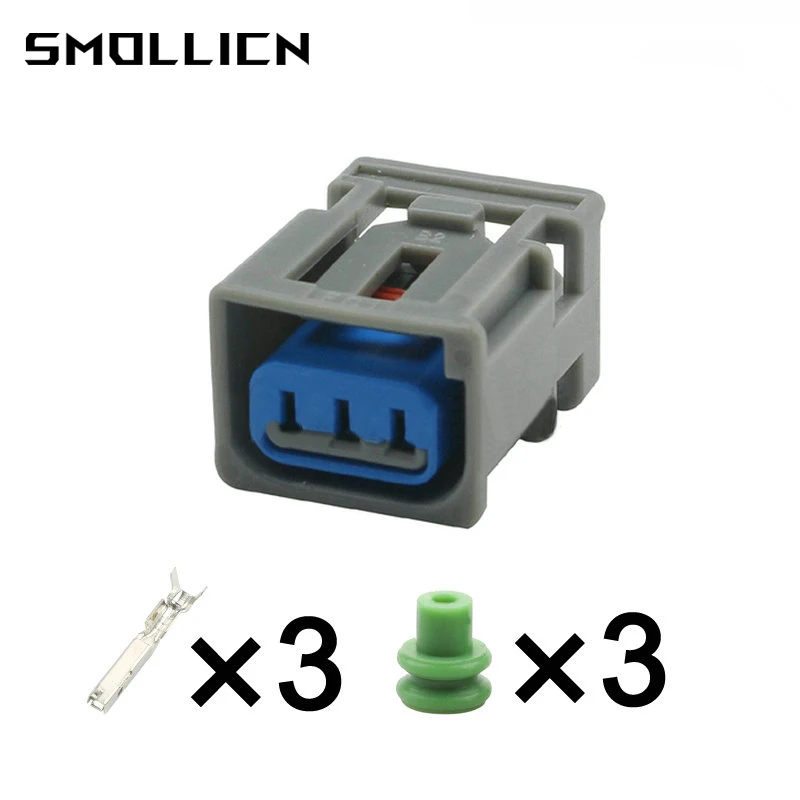 

5/20/50 Set 3 Pin DJ7036AY-2.2-21 Automotive Ignition Coil Plug Electrical Cable Connector Wire Harness Female Socket For Ford