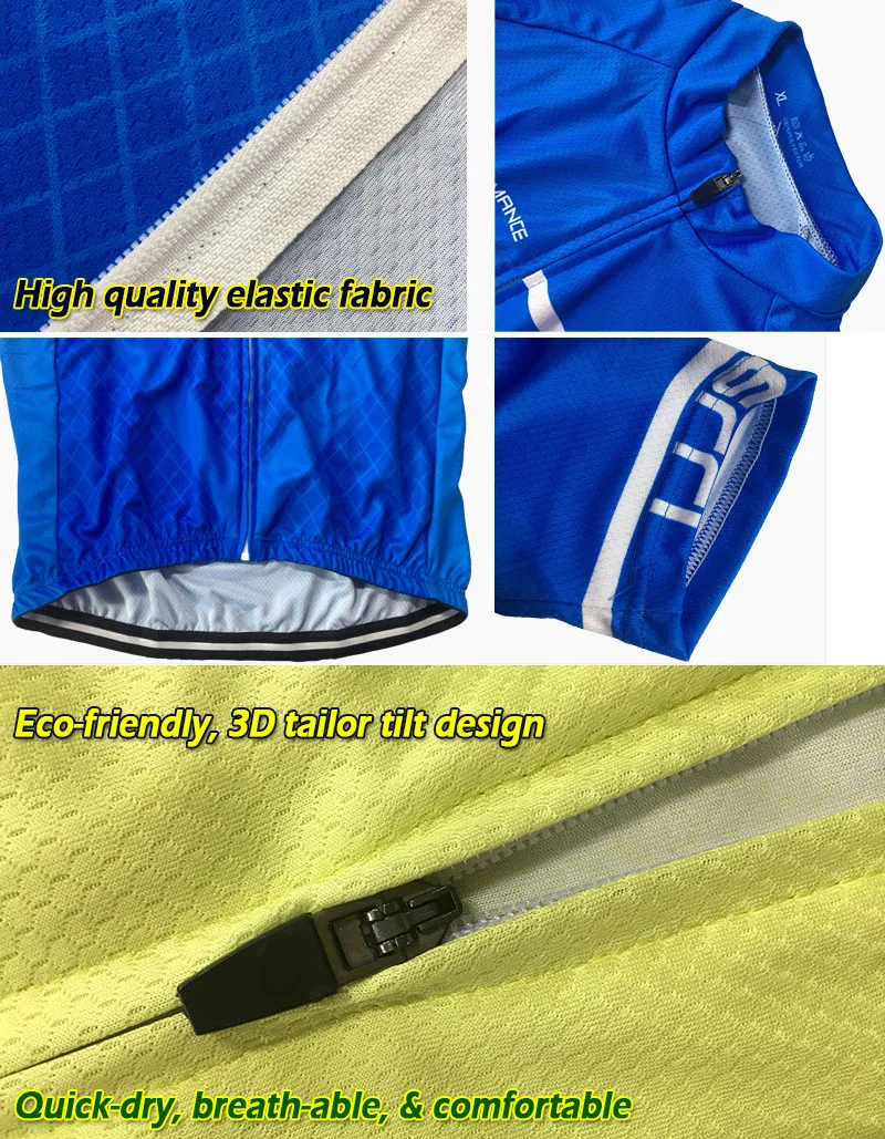 Трикотажная велоодежда с коротким рукавом длинный велосипедный комплект