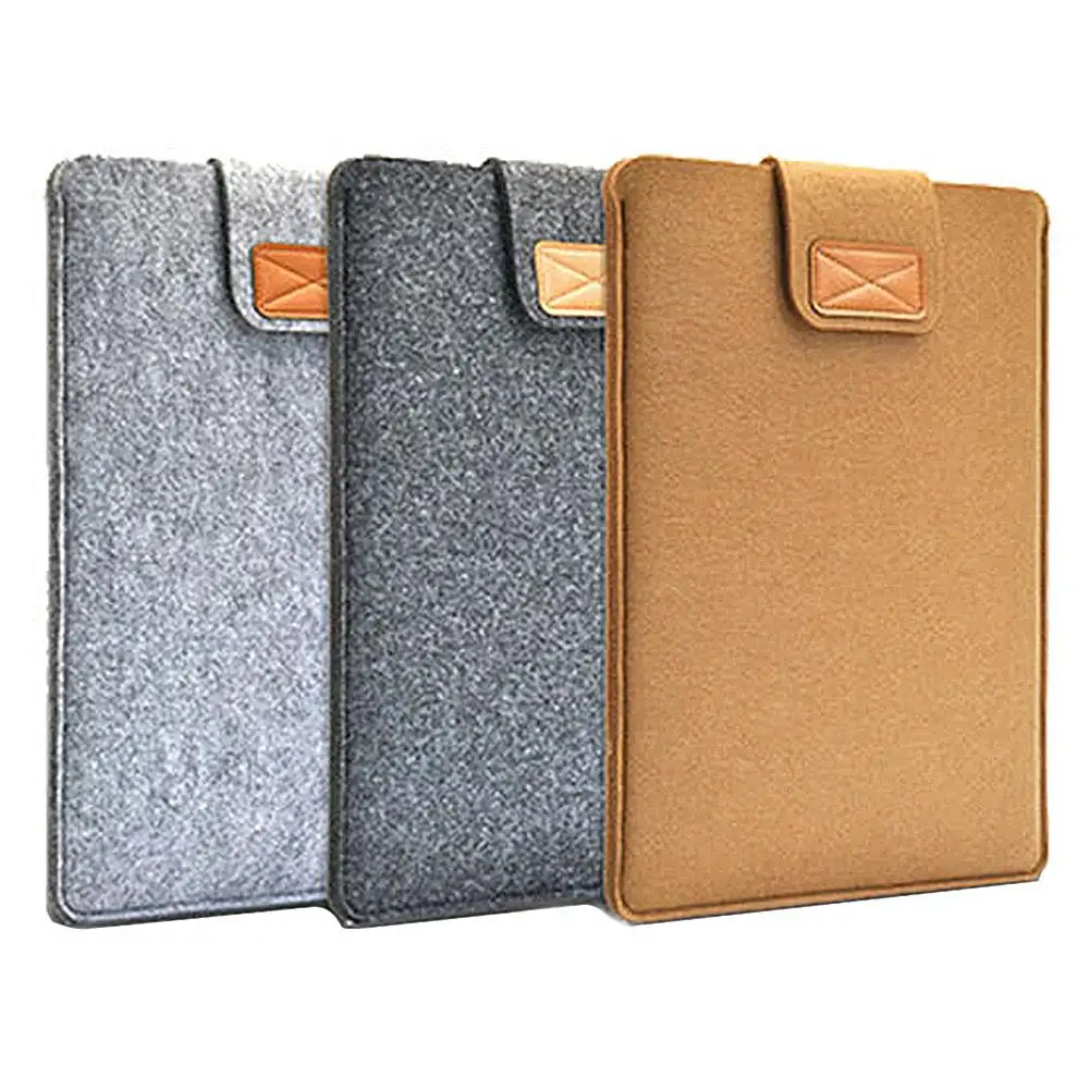 

Anti-Scratch Felt Protector Bag For Macbook Airs 13 Pro Retina 12 15 Laptop Case For Macbook new Air 13 A1932 Stand Cover A2159