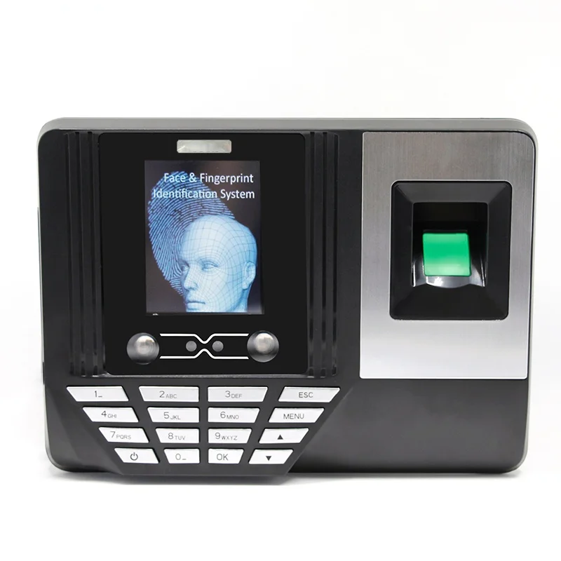 

Biometric Face Facial Fingerprint Recognition No Touch Contactless Time Attendance System Machine Device