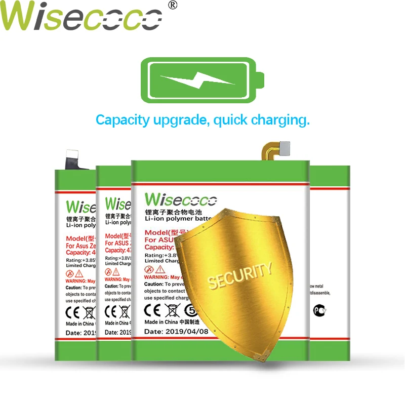 Новый аккумулятор WISECOCO C11P1606 3850 мАч для ASUS Zenfone 3 Laser 5 дюйма ZC551KL высокое качество +