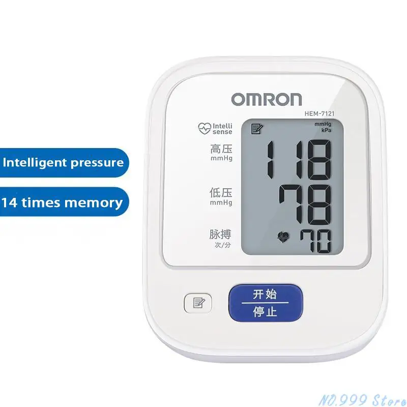 

Omron прибор для измерения артериального давления Hem-7121, измеритель артериального давления на руку, точное измерение, Автоматический Сфигмома...