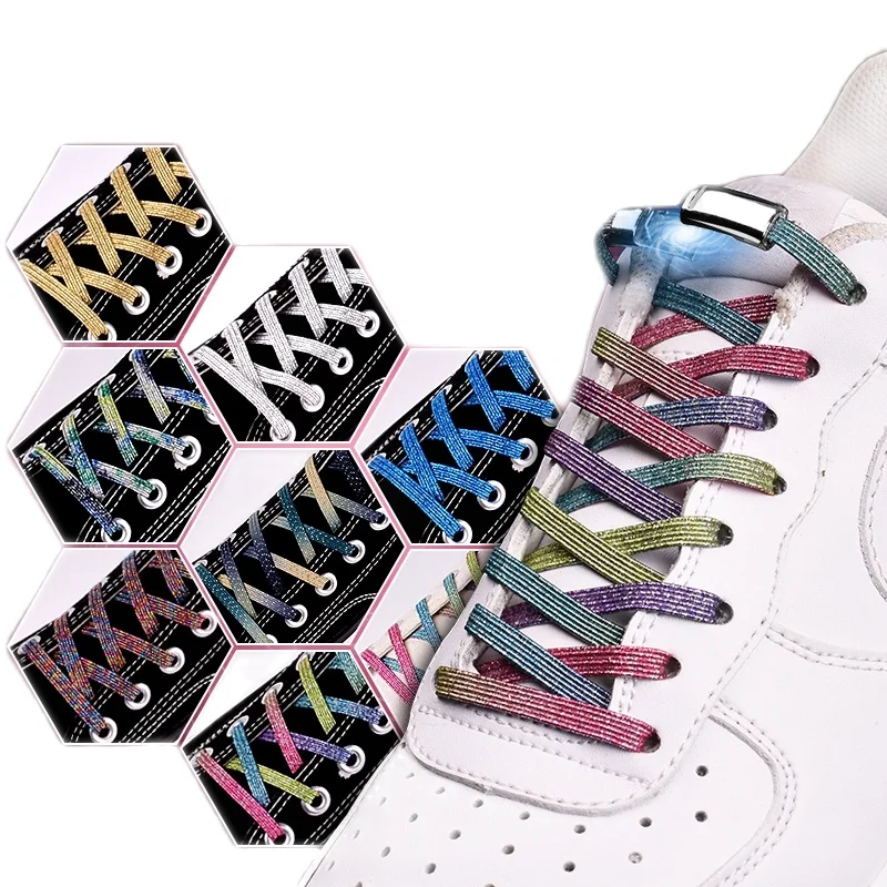 

Shoelaces 50 PCS stochastic color shipping Y521