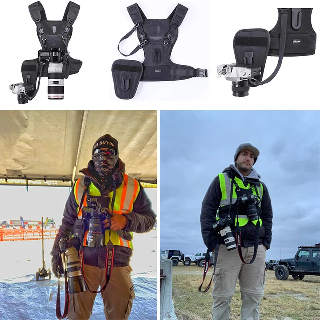 Borsa Fotocamera Marsupio Impermeabile - Per DSLR, Obiettivi, Accessori, Ideale Per Viaggi