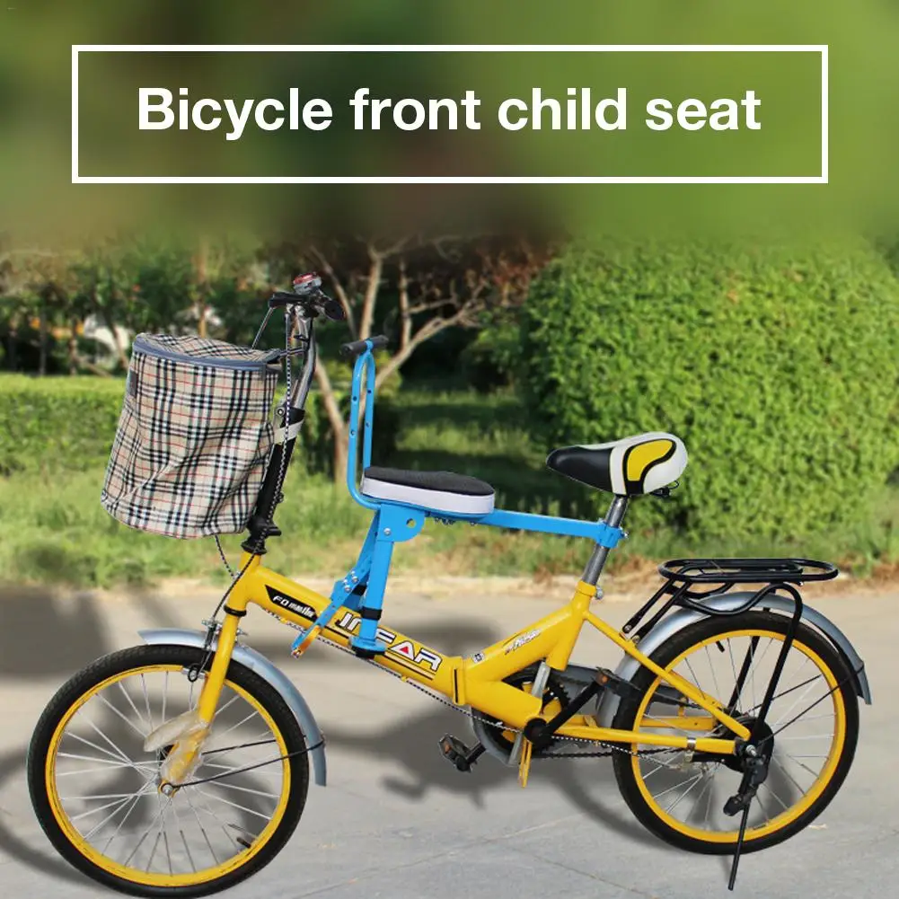 Новинка детские сиденья для велосипеда портативное Переднее Крепление