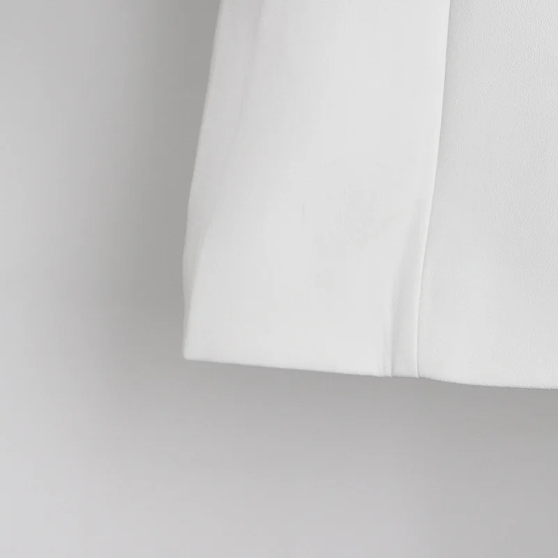 

Newest HIGH STREET 2021 Fall Winter Designer Dress Women's Notched collar Long Sleeve blazer Dress