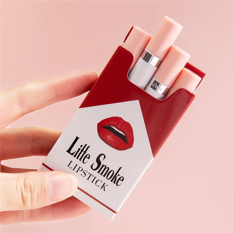 Набор губной помады для сигарет 4 шт./лот матовая бархатная губная помада
