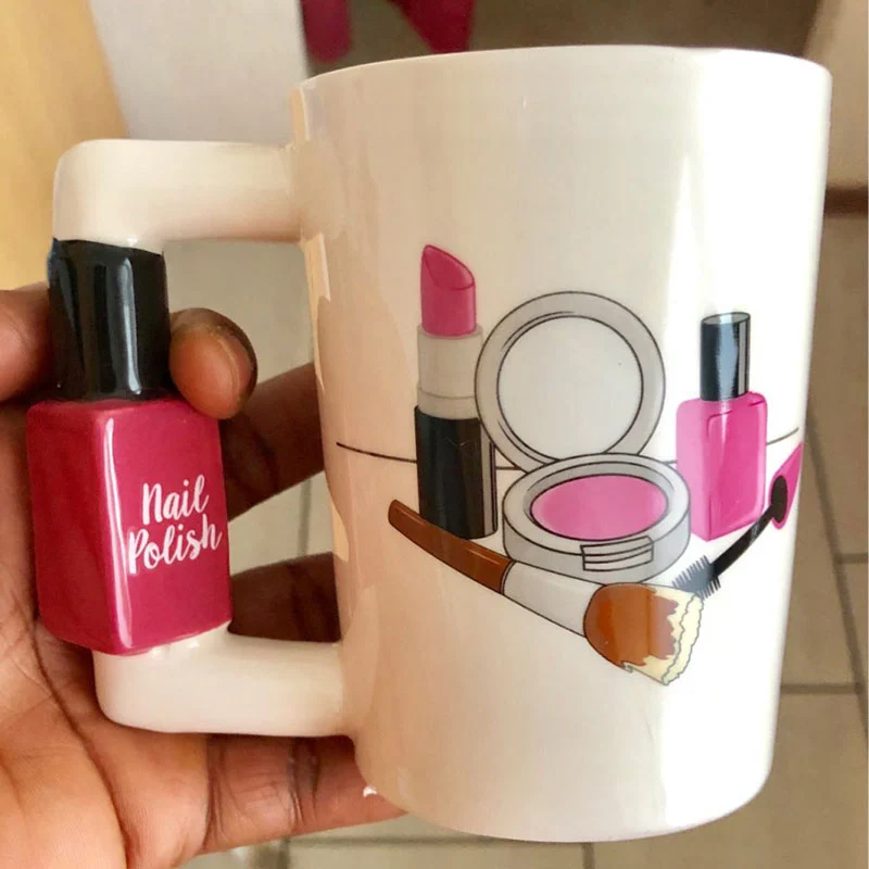 350 мл креативные керамические кружки для девушек набор красоты Специальное