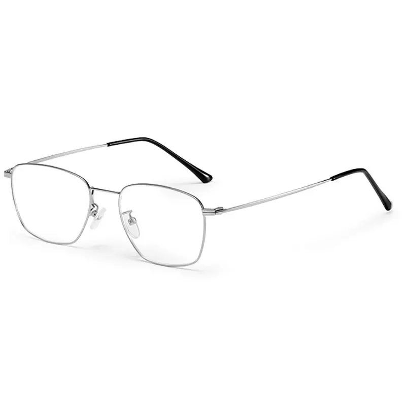 

Reading Glasses For Man and Woman Full Rim Alloy Frame Eyewears Square Shape Ultra Light Frame Anti-Blue Light Lenses