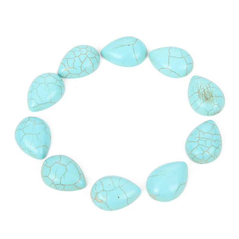 10 шт. бирюзовые аксессуары для украшения | Украшения и