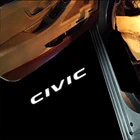 Светодиодный светильник ный прожектор для Honda Civic 7, 8, 7-го, 8-го, 4d-гибридный прожектор ZE2 Acura MDX TLX, аксессуары для эмблемы