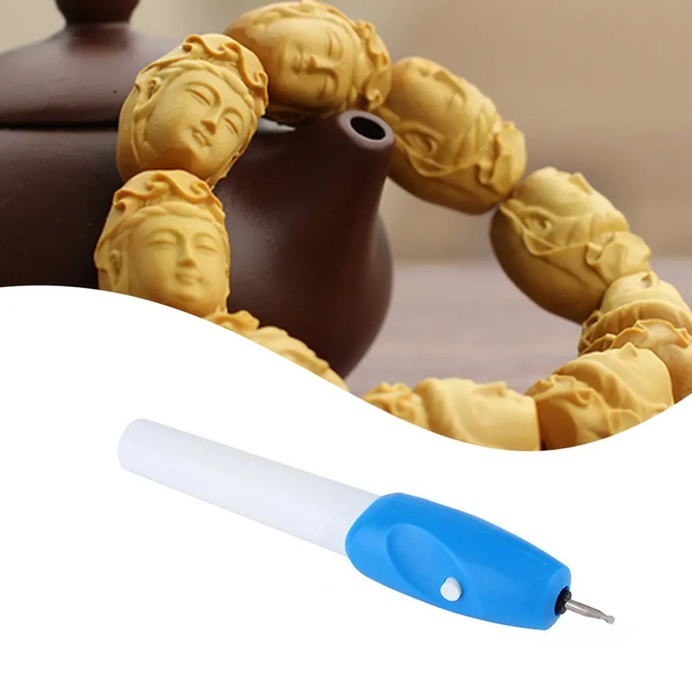 

Mini Engraving Pen Electric Carving Pen Machine Graver Tool Engraver with Replacement Nozzle Sturdy Electric Lettering