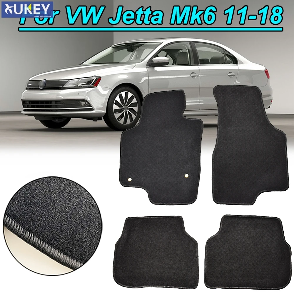 Автомобильный коврик для VW Jetta Vento A6 LHD 2011 2012 2013 2014 2015 2016 2017 2018|Автомобильные