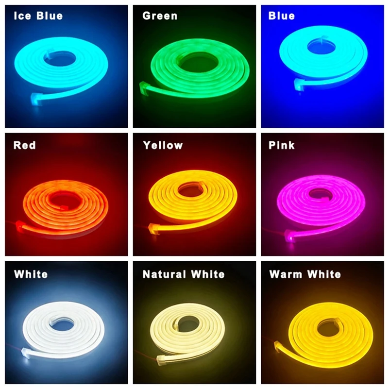 12 В постоянного тока неоновый Декор для дома вывеска светодиодная трубка Гибкая