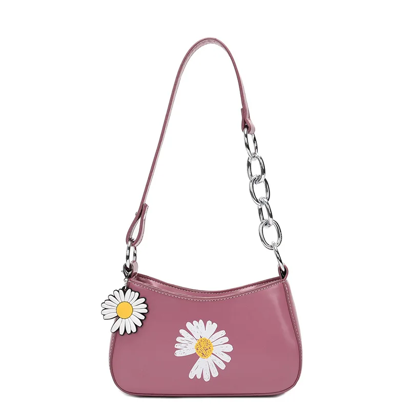 

The Popular Bag Daisy Package 2020 New Simple Crossbody Bag Women Ins One-Shoulder Underarm Package