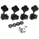 4 в линии бас винтажные открытые шестерни тюнеры тюнинг ключи колышки машинная головка правая рука набор для крыла Джаз PB JB бас-гитара