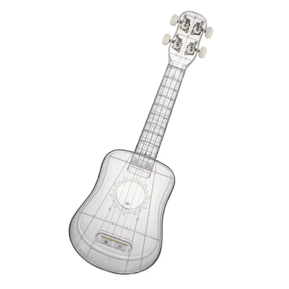 

1 Set Inch Transparent Ukulele Creative Ukulele Instrument for Starter