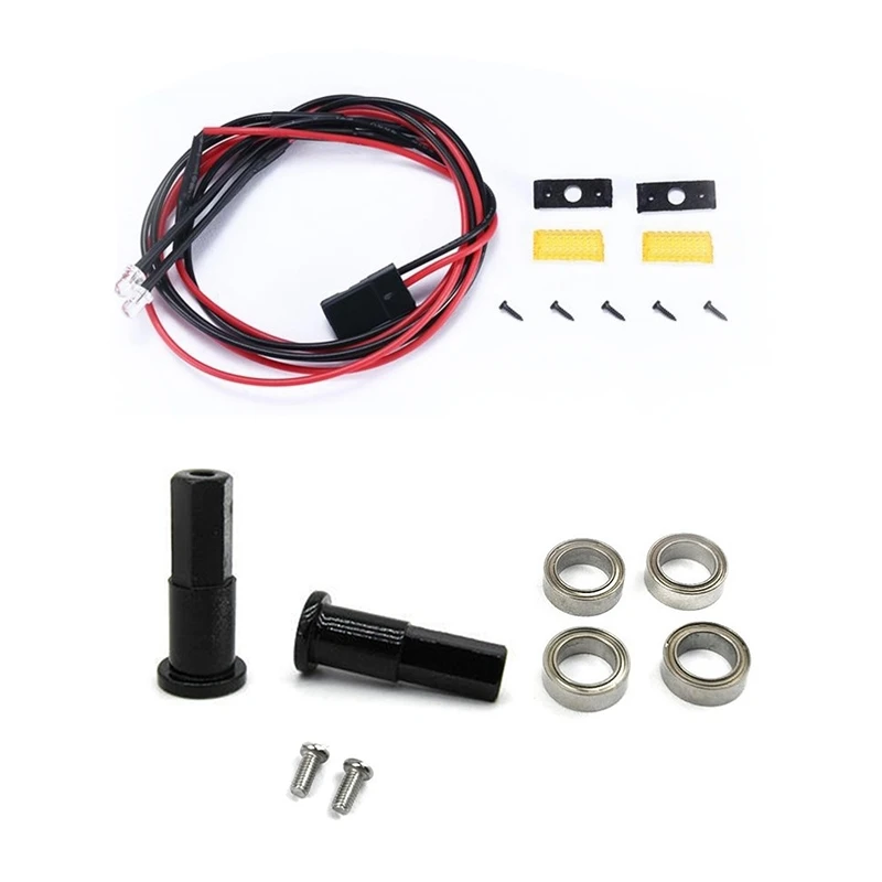 

Имитация сигнала поворота с металлическим комбайнером 5 мм, шестигранный адаптер ступицы колеса, для WPL D12 1/10 RC Truck