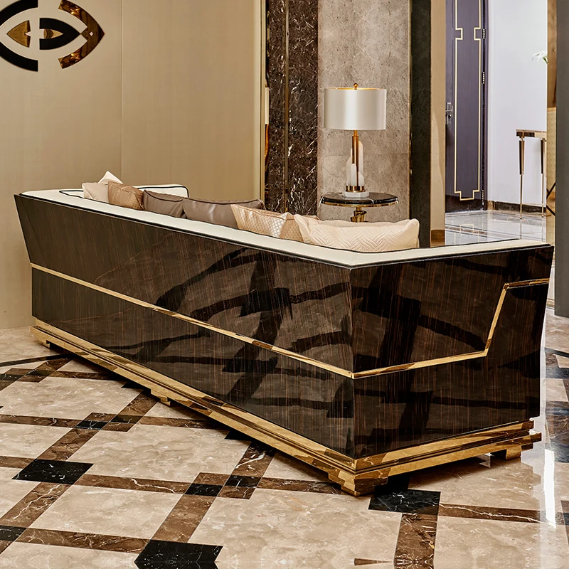 

Hong Kong style light luxury sofa neo-classical postmodern leather head cowhide back living room furniture Visionnaire