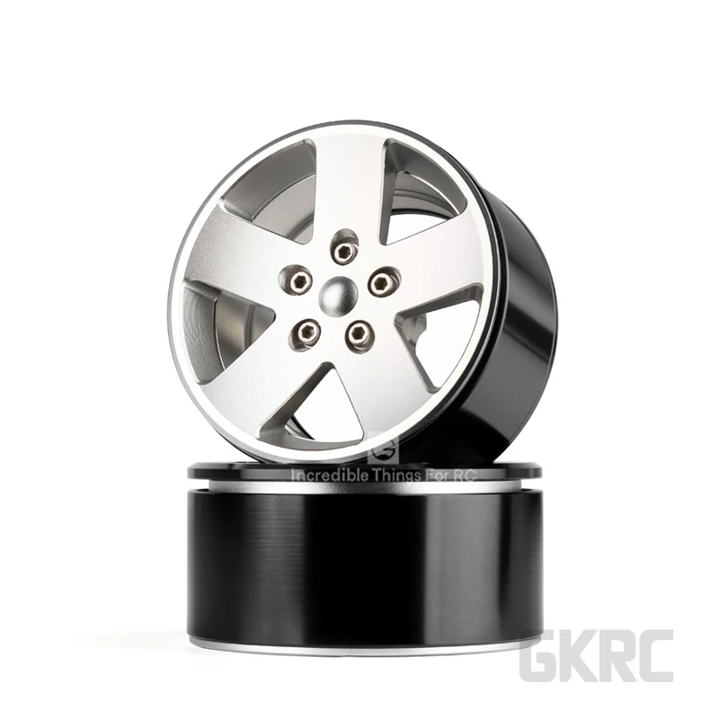 2,2 дюймов металлический обод ступицы колеса Beadlock для 1/10 Rc Гусеничный автомобиль Trx4 Defender Bronco Rc4wd D90 D110 осевой Scx10 90046 Jimny Cfx Vs4